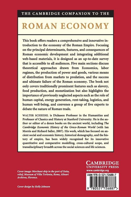 Produktbild: The Cambridge Companion to the Roman Economy