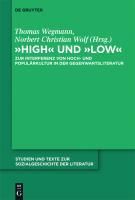 Produktbild: "High" und "low"