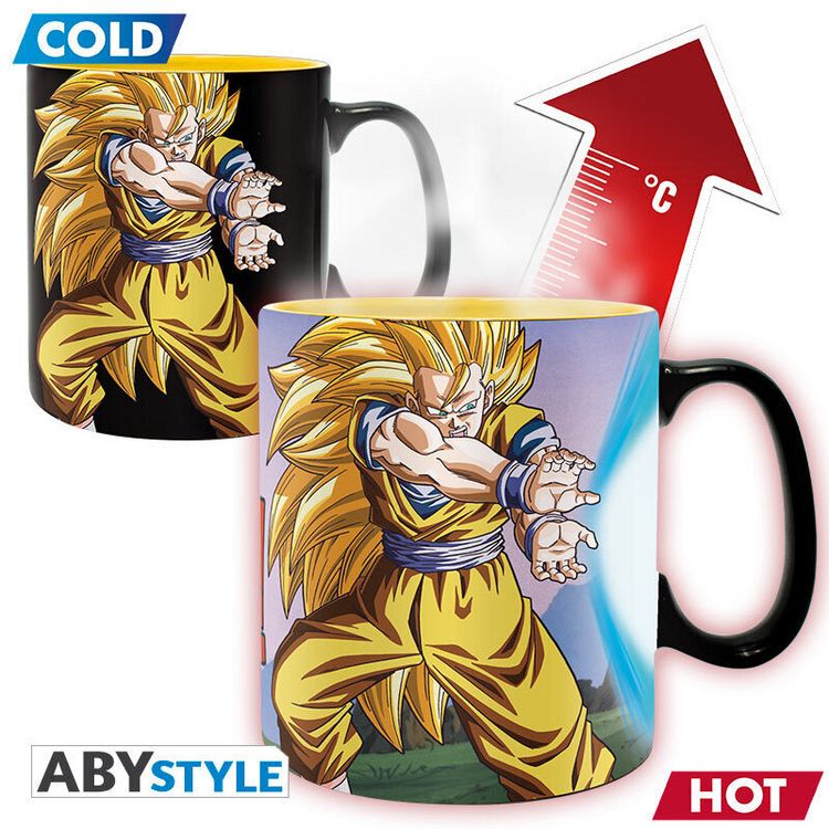 Produktbild: DRAGON BALL - Mug Heat Change - 460 ml -DBZ/Kamehameha-cardb