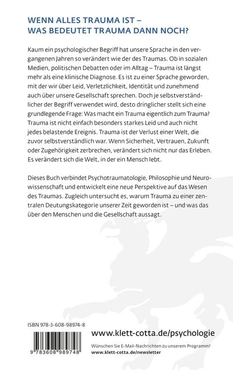 Produktbild: Wenn alles Trauma ist