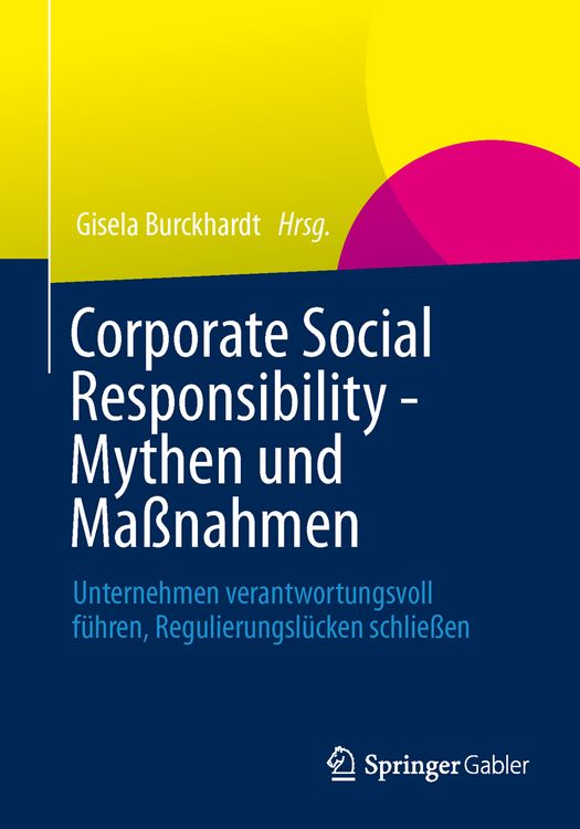 Produktbild: Corporate Social Responsibility - Mythen und Ma&szlig;nahmen