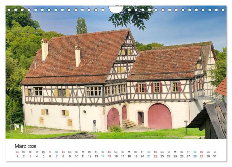 Produktbild: Rund um N&uuml;rtingen (Wandkalender 2026 DIN A4 quer), CALVENDO Monatskalender