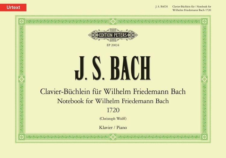 Produktbild: Notebook for Wilhelm Friedemann Bach