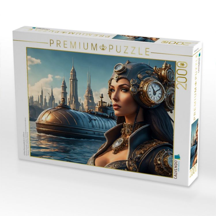 Produktbild: CALVENDO Puzzle U-Boot-Kommandantin in Uniform | 2000 Teile Lege-Gr&ouml;&szlig;e 90x67cm Foto-Puzzle f&uuml;r gl&uuml;ckliche Stunden