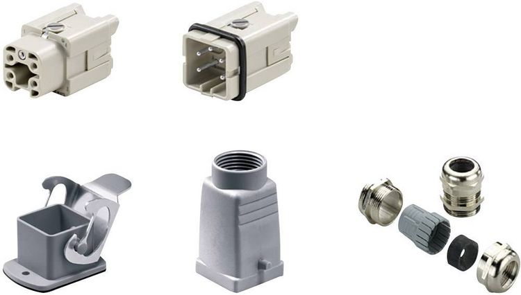 Produktbild: Weidm&uuml;ller Steckverbinder-Set RockStar&reg; HDC HA 1802440000 1 St.