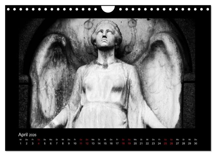 Produktbild: Die Engel von Melaten (Wandkalender 2026 DIN A4 quer), CALVENDO Monatskalender