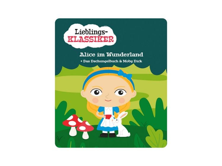 Content-Tonie: Lieblings-Klassiker - Alice im Wunderland und zwei weitere Klassiker