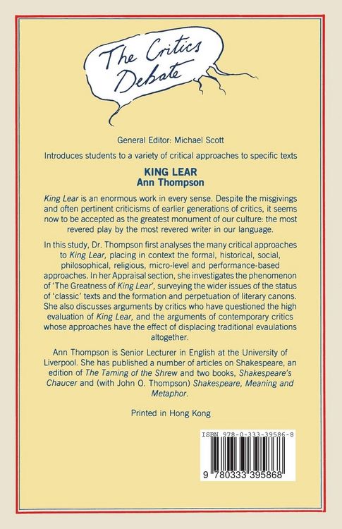 Produktbild: King Lear