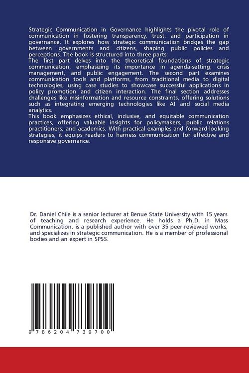 Produktbild: Strategic Communication in Governance