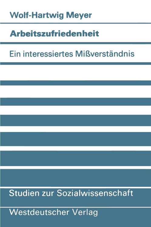 Produktbild: Arbeitszufriedenheit