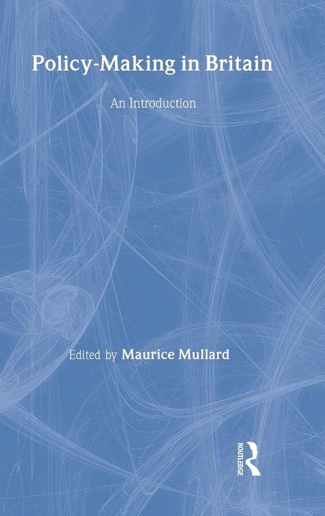 Produktbild: Policy-Making in Britain