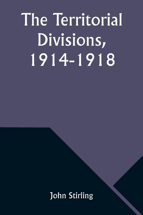 Produktbild: The Territorial Divisions, 1914-1918