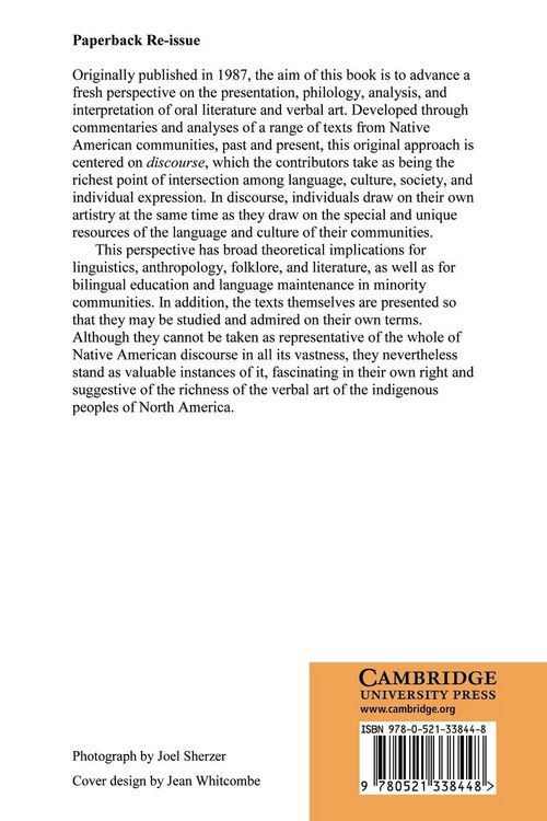 Produktbild: Native American Discourse