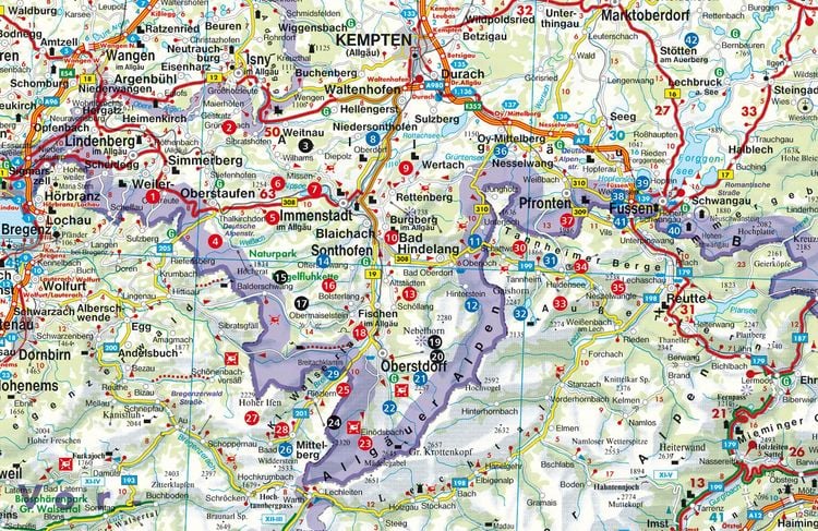 Produktbild: ROTHER Wanderbuch Leichte Wanderungen Allg&auml;u