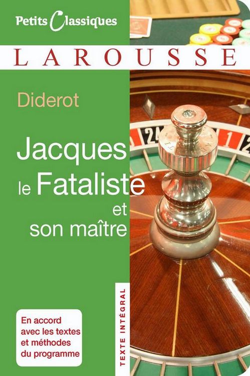Produktbild: Jacques le Fataliste et son ma&icirc;tre