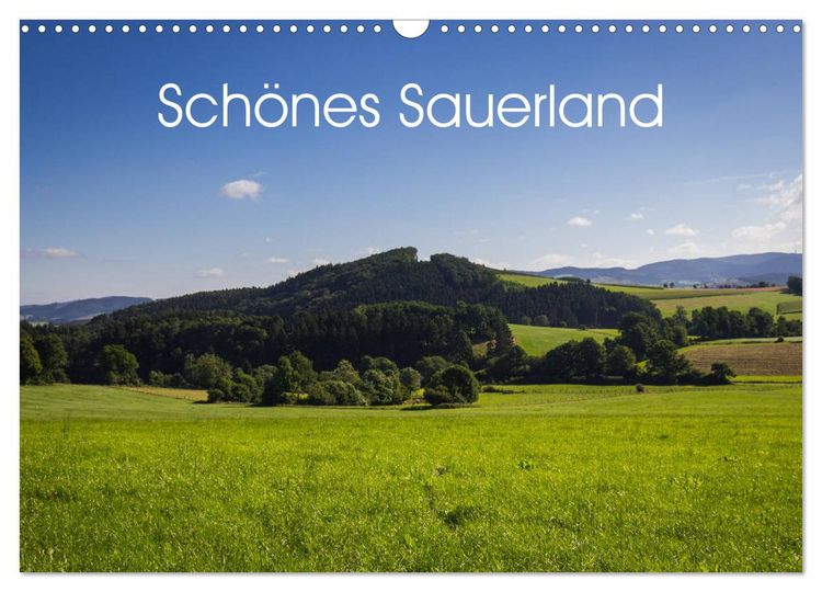 Produktbild: Sch&ouml;nes Sauerland (Wandkalender 2026 DIN A3 quer), CALVENDO Monatskalender