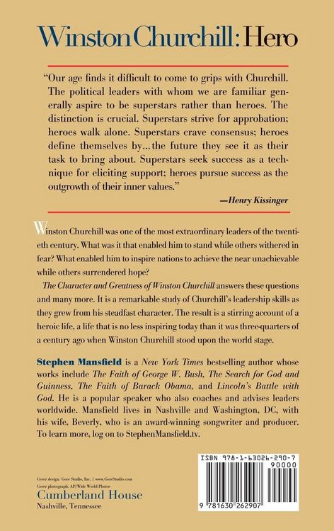 Produktbild: Character and Greatness of Winston Churchill