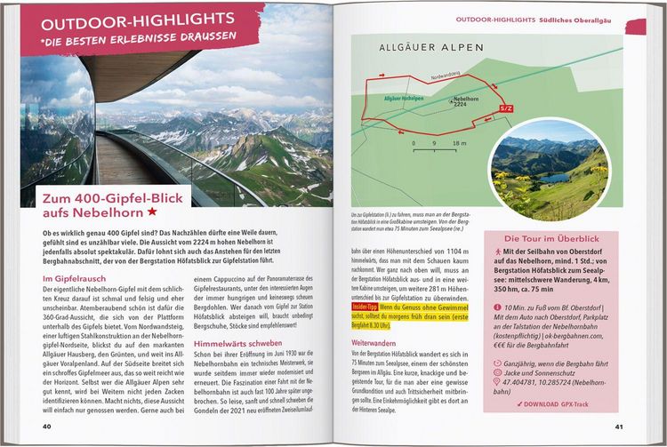 Produktbild: Marco Polo Outdoor Guide Reisef&uuml;hrer Allg&auml;u