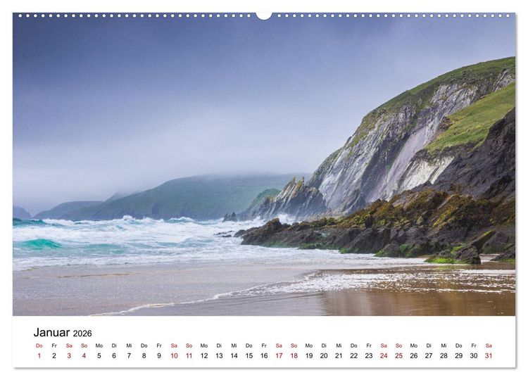 Produktbild: Irland, Land des Lichts (Wandkalender 2026 DIN A2 quer), CALVENDO Monatskalender