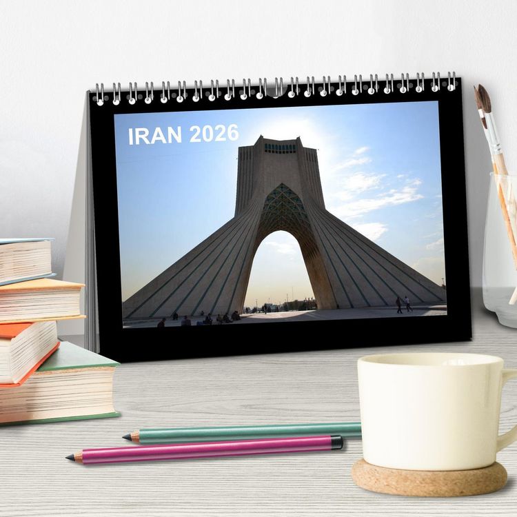Produktbild: IRAN 2026 (Tischkalender 2026 DIN A5 quer), CALVENDO Monatskalender