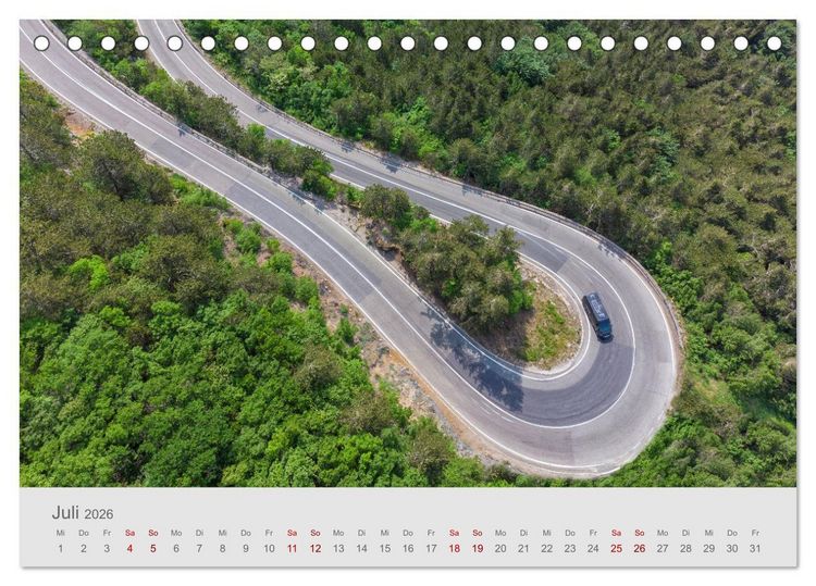 Produktbild: Abenteuer Camping in Kroatien (Tischkalender 2026 DIN A5 quer), CALVENDO Monatskalender