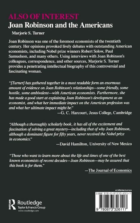 Produktbild: The Joan Robinson Legacy