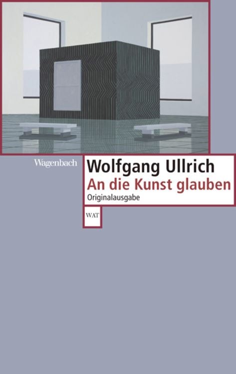 Bild vom Artikel An die Kunst glauben vom Autor Wolfgang Ullrich