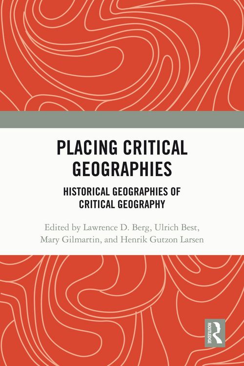 Produktbild: Placing Critical Geography