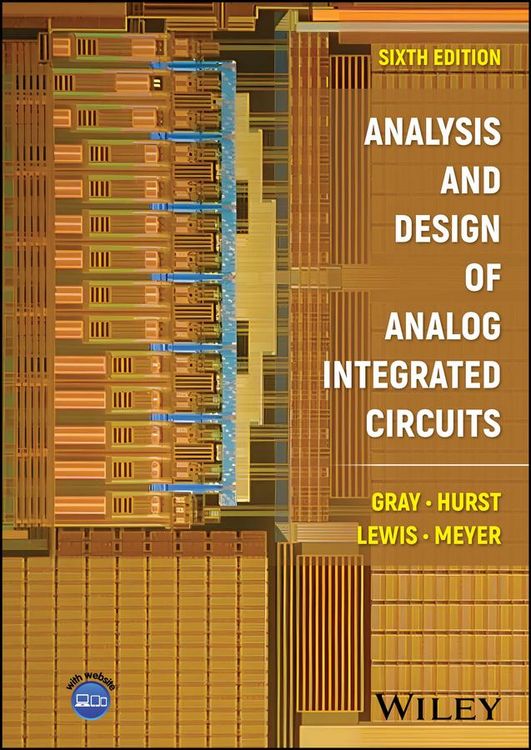 Produktbild: Analysis and Design of Analog Integrated Circuits