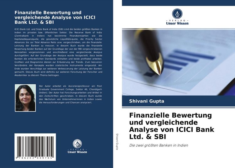 Produktbild: Finanzielle Bewertung und vergleichende Analyse von ICICI Bank Ltd. & SBI