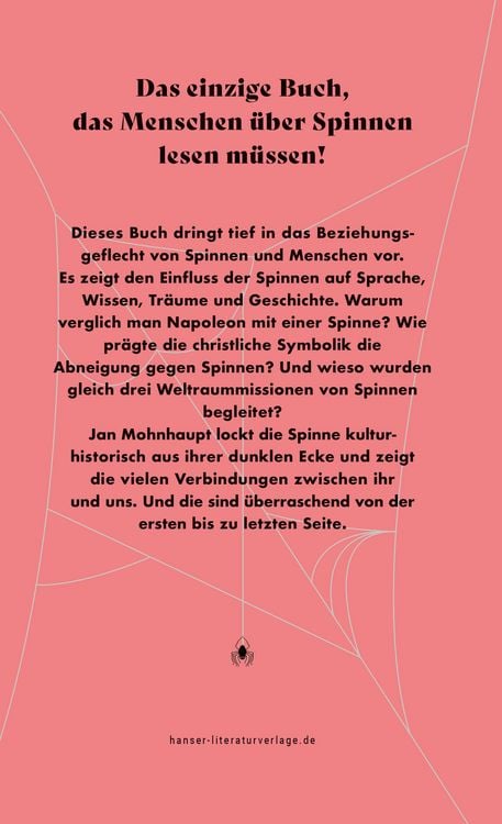 Produktbild: Von Spinnen und Menschen