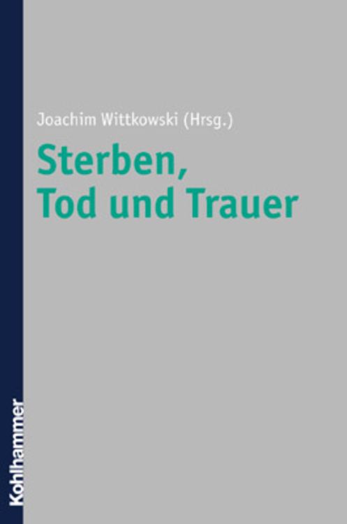 Produktbild: Sterben, Tod und Trauer