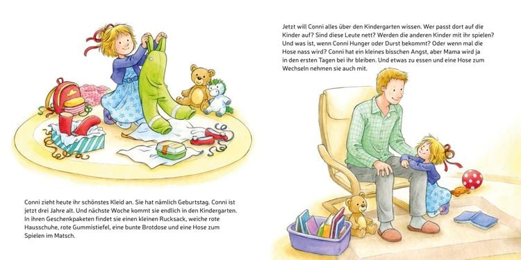 Produktbild: LESEMAUS 9: Conni kommt in den Kindergarten
