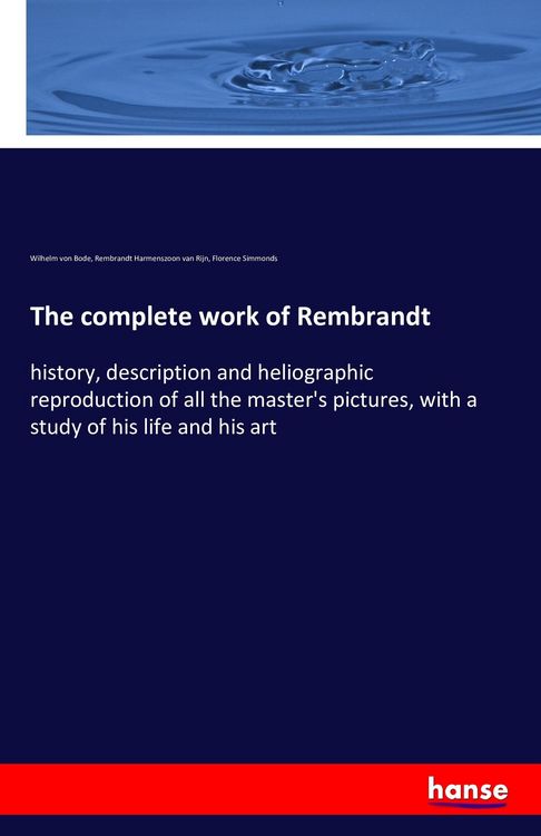 Produktbild: The complete work of Rembrandt