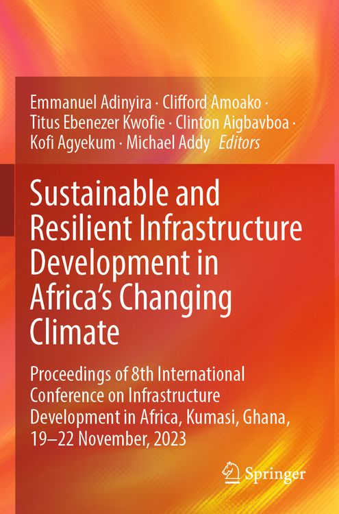 Produktbild: Sustainable and Resilient Infrastructure Development in Africa's Changing Climate
