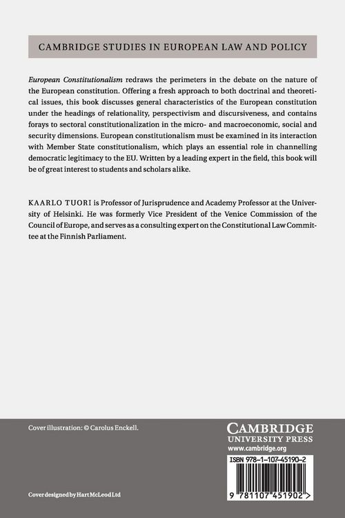Produktbild: European Constitutionalism