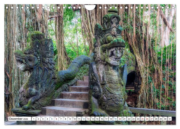 Produktbild: Bali, tropisches Inselparadies in Indonesien (Wandkalender 2026 DIN A4 quer), CALVENDO Monatskalender