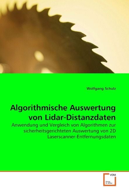 Produktbild: Schulz, W: Algorithmische Auswertung von Lidar-Distanzdaten
