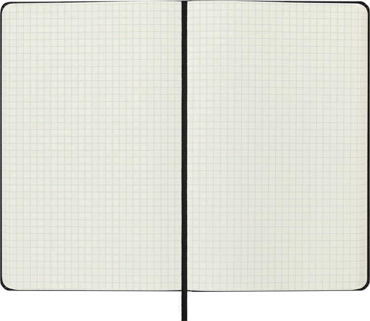Produktbild: Moleskine Notizbuch, Large/A5, Kariert, Fester Einband, Schwarz