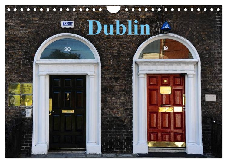Produktbild: Dublin (Wandkalender 2026 DIN A4 quer), CALVENDO Monatskalender