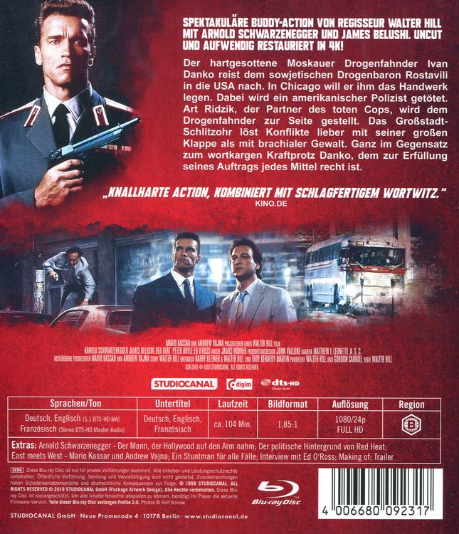 Produktbild: Red Heat - Uncut