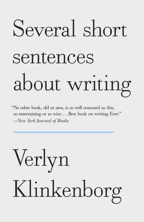Produktbild: Several Short Sentences About Writing