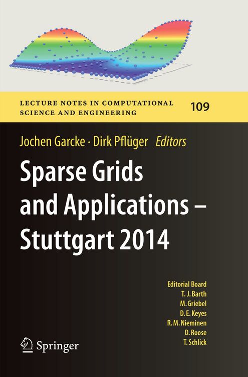Produktbild: Sparse Grids and Applications - Stuttgart 2014