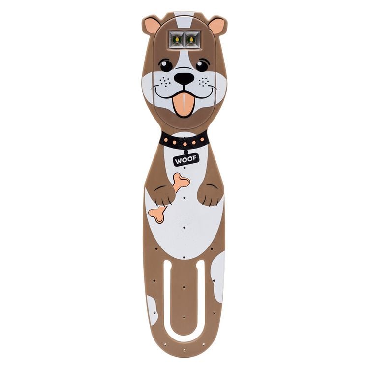 Produktbild: Flexilight Pals RC (Hund) - wiederaufladbares Leselicht - 2 in 1 Leselampe & Lesezeichen - LED Leselicht - Geschenk für Leser, Buchliebhaber - Deutsch