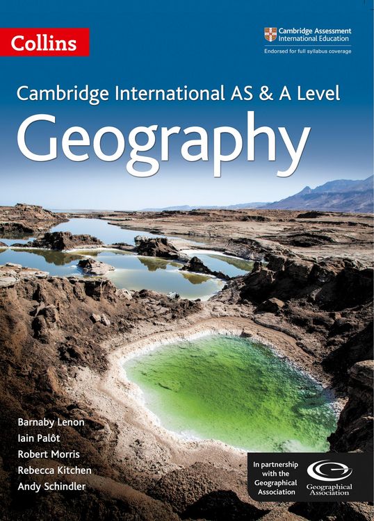 Produktbild: Collins Cambridge as and a Level - Cambridge as and a Level Geography Student Book