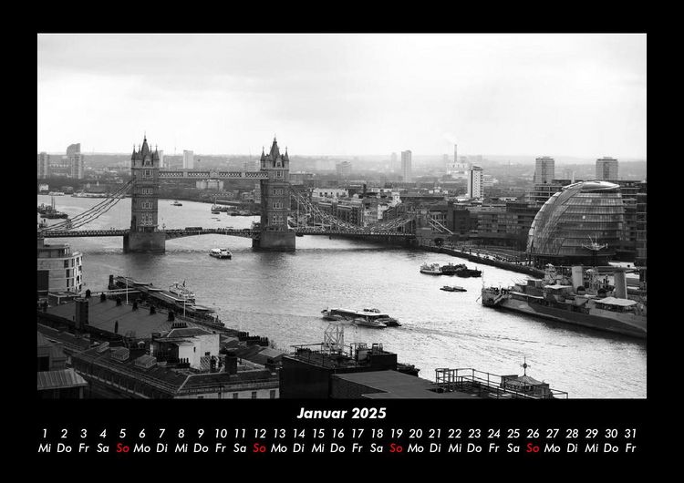 Produktbild: London - Impressionen 2025 Fotokalender DIN A3