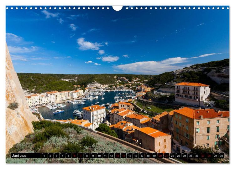 Produktbild: Bonifacio. Korsika (Wandkalender 2026 DIN A3 quer), CALVENDO Monatskalender