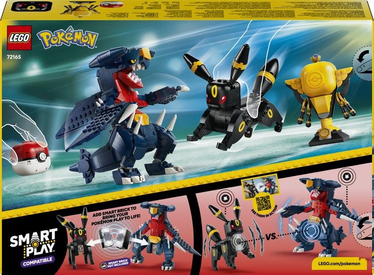 Produktbild: LEGO Pok&eacute;mon SMART Play: Nachtaras und Knakracks Duell um die Meisterschaft kompatibles Set 72165