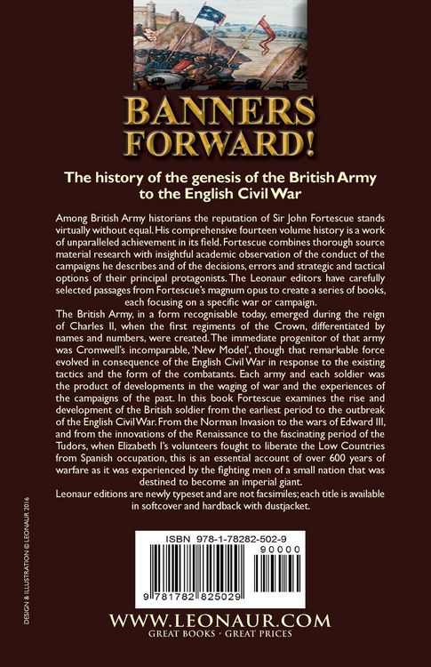 Produktbild: Sir John Fortescue's Banners Forward!-The Development & Campaigns of British Armies 1066-1642