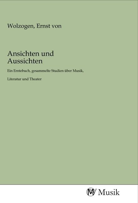 Produktbild: Ansichten und Aussichten